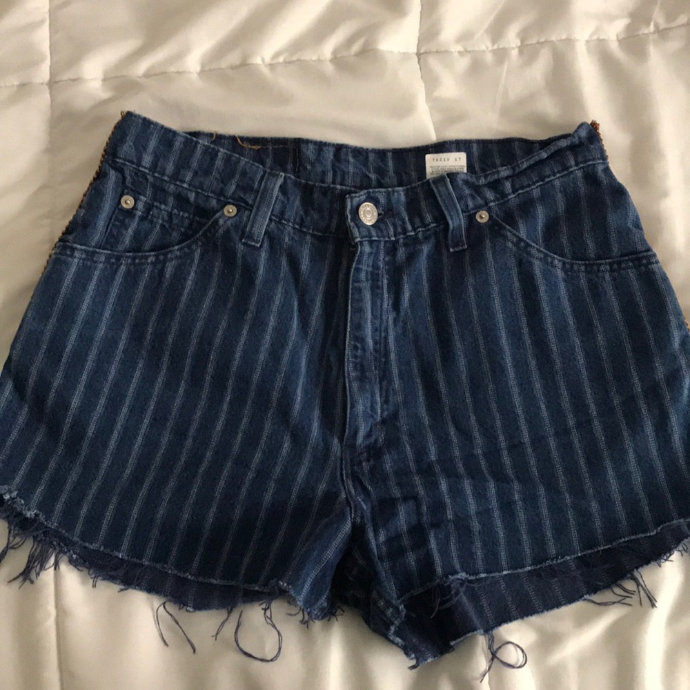 Repurposed vintage Levi’s shorts